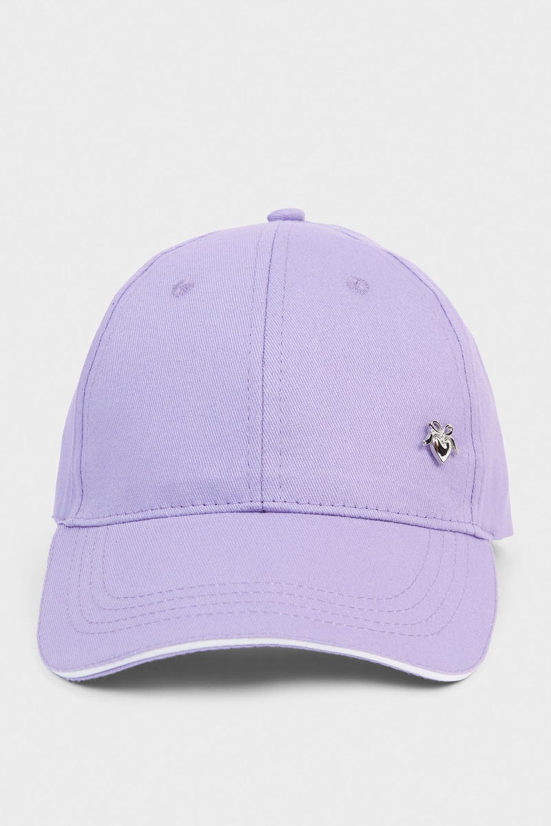 DeFacto Purple Girl Girl Cotton Cap Casual - Image 4